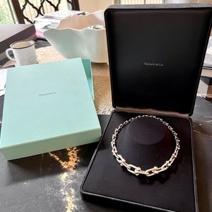 Tiffany& Co. HardWear, Graduated Link Necklace 925 Silver, 105 grams